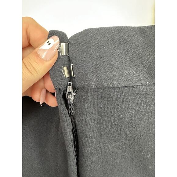 Briggs Womens Dress Pants Size 12 Short Blue Pockets Elastic Waist - Picture 3 of 13